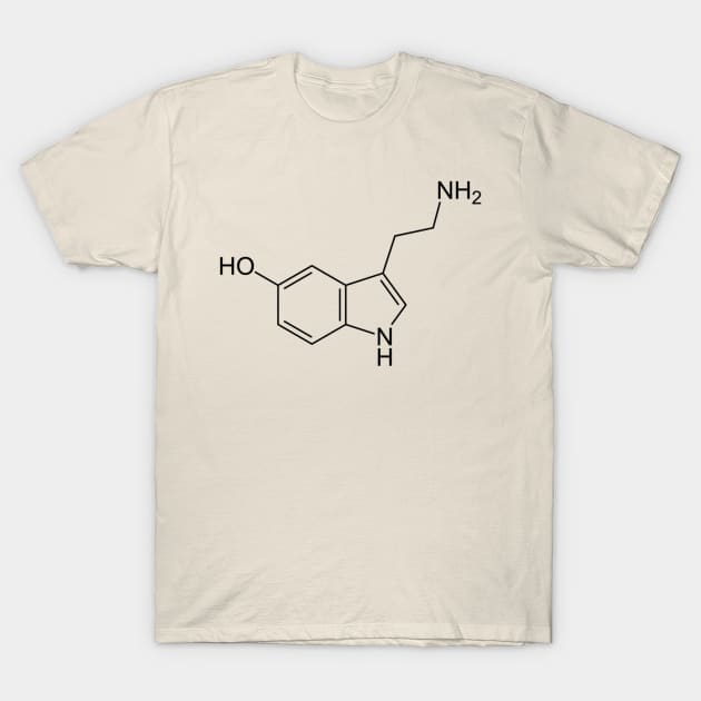 Serotonin T-Shirt by yassinebd